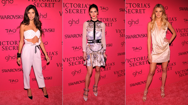 Illustration for article titled Hideous Dresses and Alien Chic at the Victoria's Secret After Party